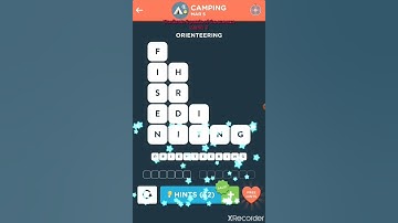 Wordbrain 2 March 5 Puzzle of the Day:Camping