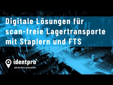 Scan freie Lagertransporte mit Staplern und FTS