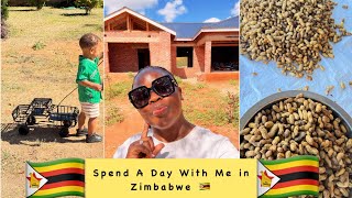 Spend A Day With Me In Harare Building Progress