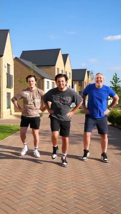 Teaching Dad A TikTok Dance - ‘Afraid To Feel by LF SYSTEM’ | The Famileigh