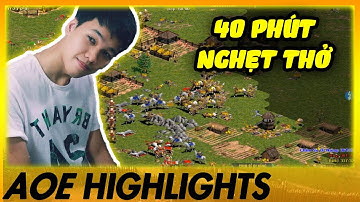 Toát mồ hôi hột...khi Anh Huy là người cầm chủ lực 19! | AoE Highlights