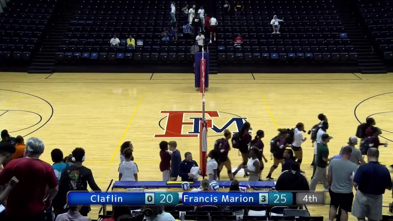 FMU Women's Volleyball vs Claflin University YouTube