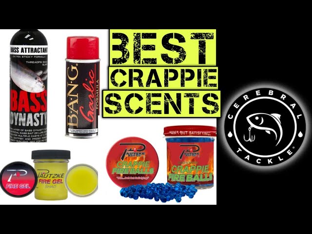 My top 4 Favorite Crappie Scents! These will catch you more fish