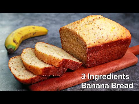 3-ingredients-banana-bread-in-lock-down-|-eggless-&-without-oven-|-yummy