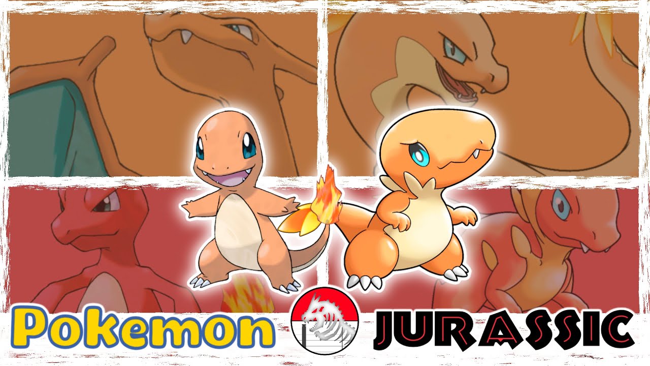 Evolving New Fire Starter for my Jurassic-franchise-inspired Pokemon Region