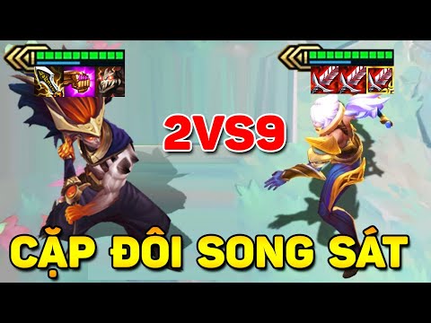 2 CÂN 9 - CẶP ĐÔI SONG SÁT ĐTCL - RIVEN 3 SAO + X3 HUYẾT KIẾM & YASUO 3 SAO + ĐỒ THẾ GIỚI 1 SHOT