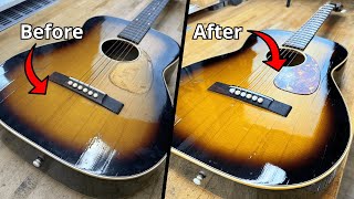 Old Yugoslavian Guitar - Restoration