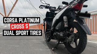 Corsa Platinum Cross-S | Dual Sport Tires | Honda Beat Street