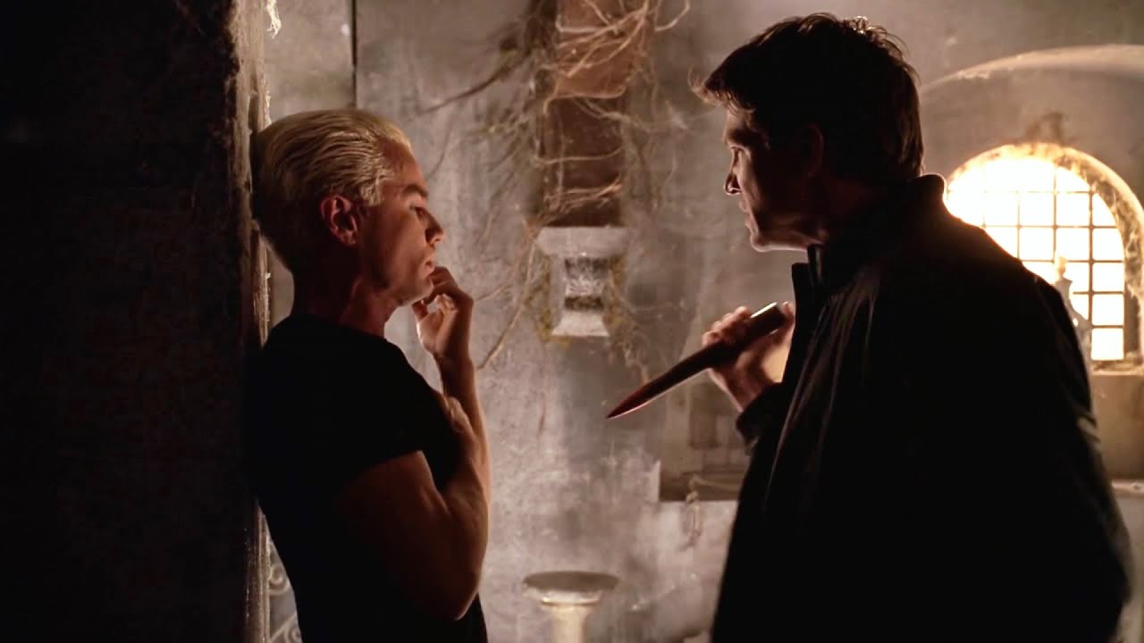 AllSpuffyScenes 5x10 Riley threatens Spike