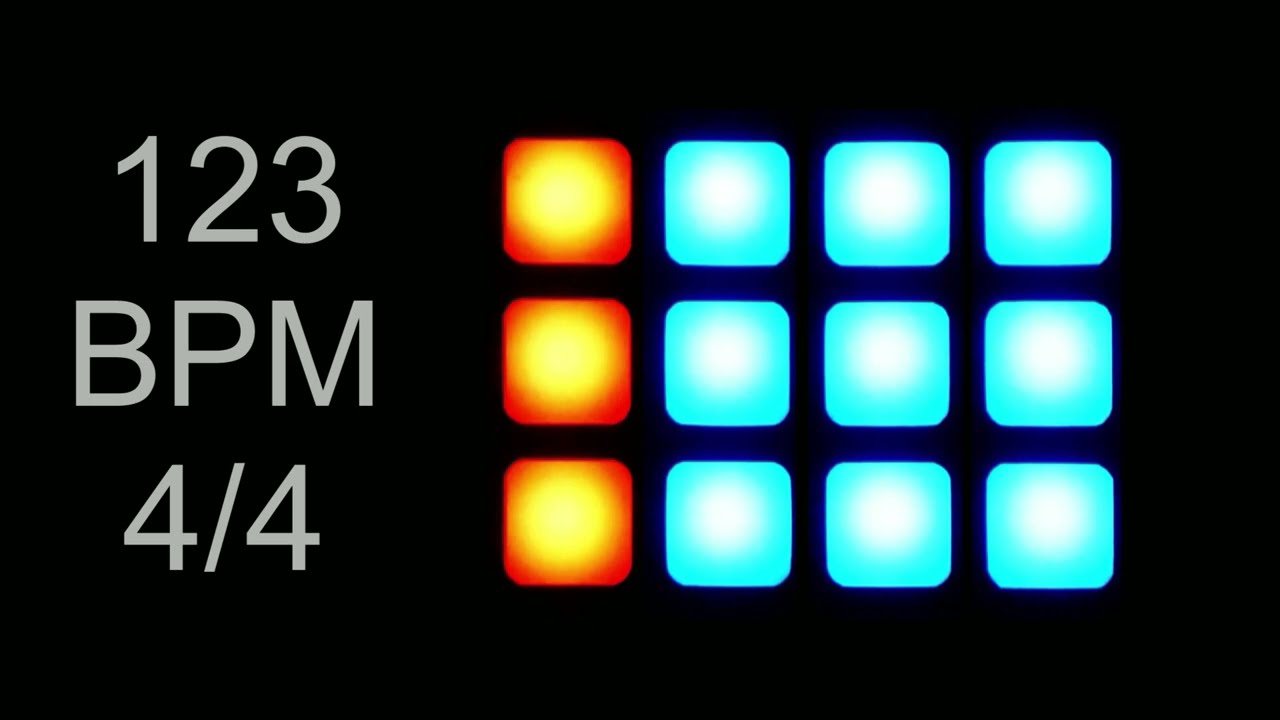 Metronome 123 BPM (4/4)