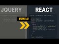 JQuery to React in SECONDS with Workik AI! 🚀