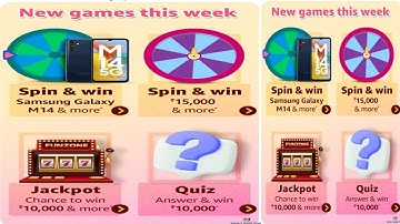 Amazon New Games this Week Quiz Answers Today |28 May 2024 | @dailyquiztime #amazonfunzon