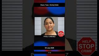 Brazos, Texas Booking Records - 04 July 2026
