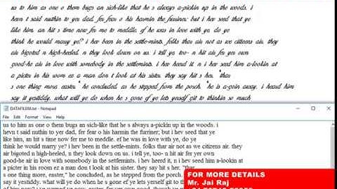 gif image to notepad conversion, mjs font conversion, lee font conversion