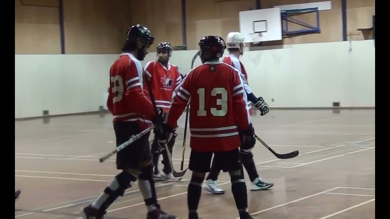 Amazing Goals - Surrey Crooks vs.Surrey Thrashers (11/29/14) Ball Hockey