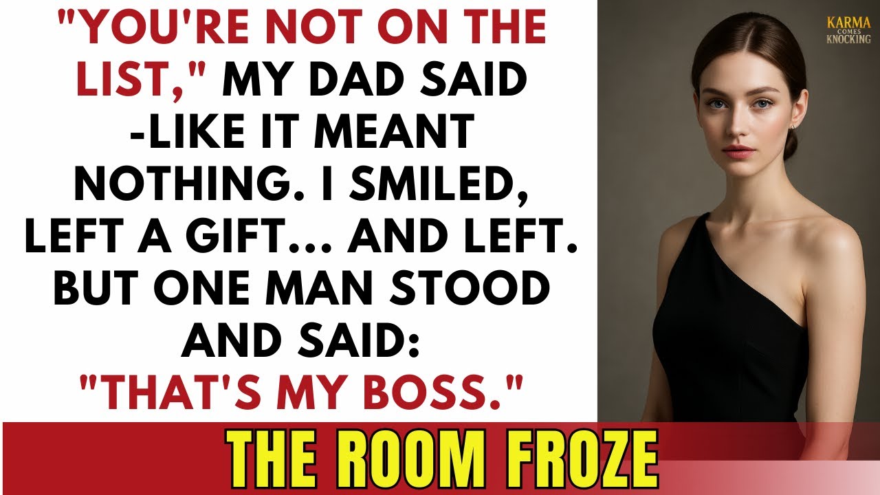 Family Banned Me From Mom’s Birthday—They Laughed, Until My Sister’s Boyfriend Said: “She’s My Boss”