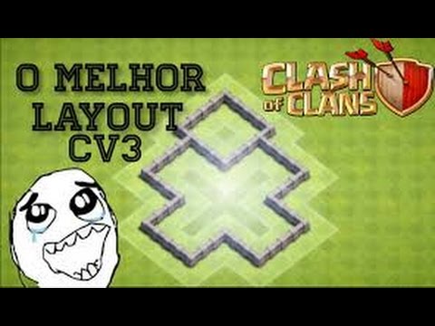 Layout Cv3 Th3 Push Clash Of Clans Youtube