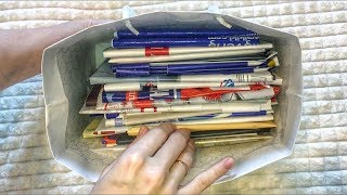 : ASMR the rustle of packages      