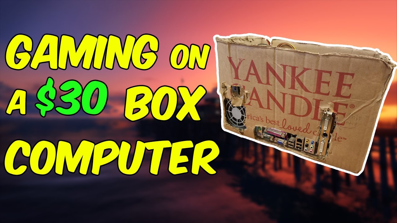 The $30 BOX PC: Can it game? (GTA, Minecraft, COD & More!) Benchmarks and Testing