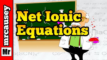 Writing Net Ionic Equations with Spectators Ions
