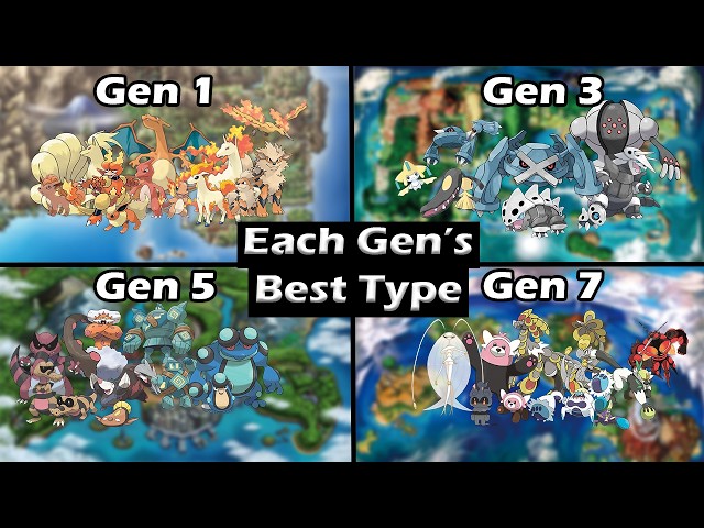 Pokemon Gen 5 Types