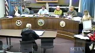 Scituate Conservation Commission Meeting 12-18-13