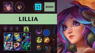 (GAG Baran) Lillia Jungle vs Shaco - EUW Master Patch 26.10