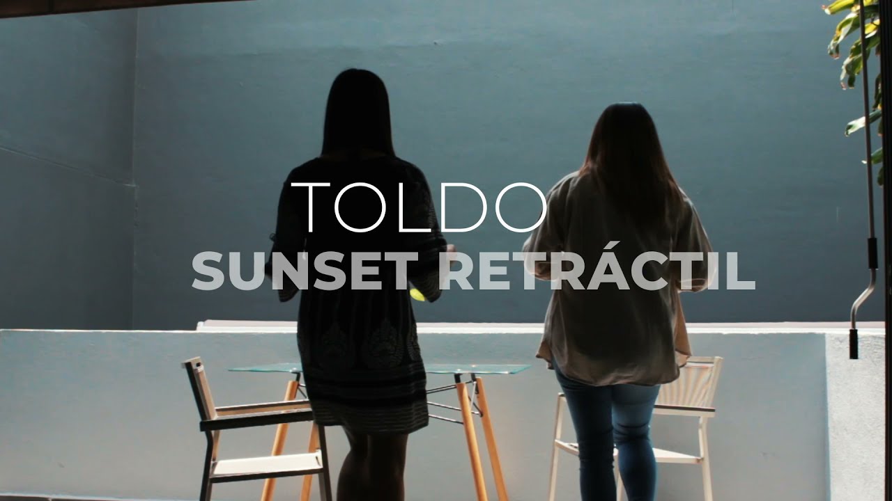 Toldo Sunset Retráctil Tecnoline