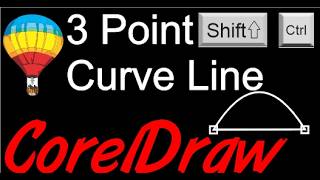 Corel Draw Tips &amp; Tricks MORE INFO on the 3 Point Curve LIne