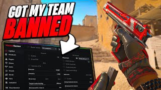 Rage Cheating with MemeSense Got My Teammates Banned in CS2 😂