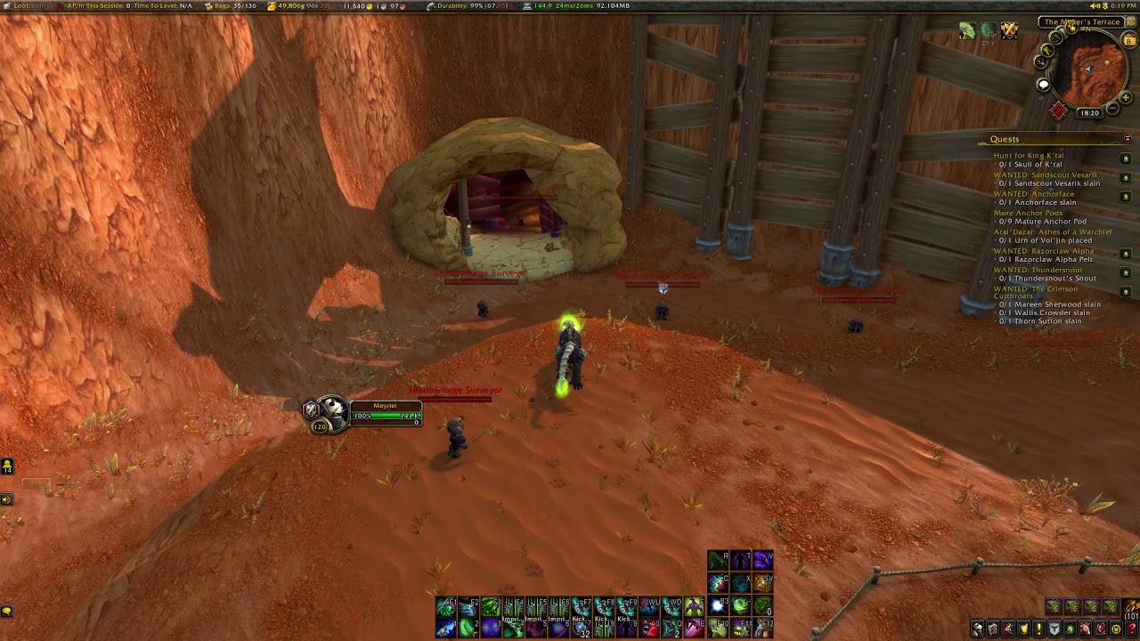 WoW Uldaman instance entrance