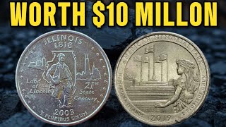 Hidden Treasure Quarter Dollars Worth Thousands! 2003-P & 2019-D