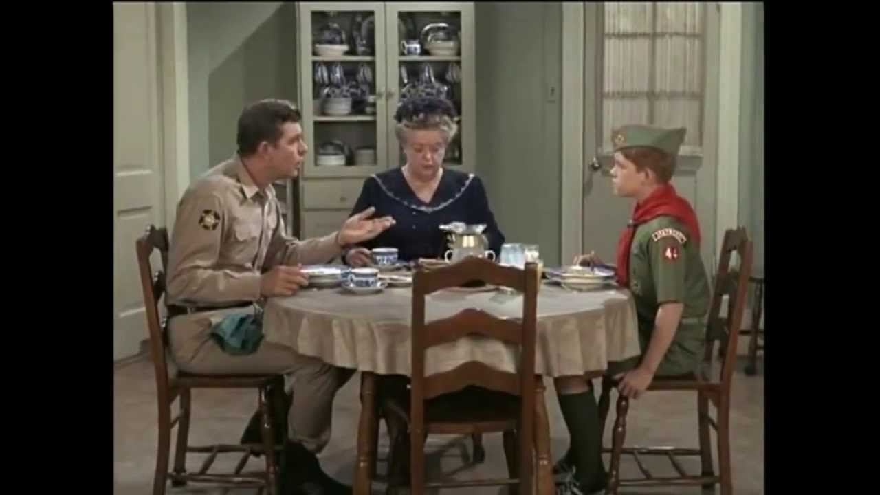 Andy's Gall Bladder Attack - Part 1. The Andy Griffith Show Voice Over