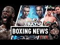 Deontay Wilder Next Fight / Tim Tszyu vs. Jermell Charlo / Pedraza-Commey | BOXING NEWS