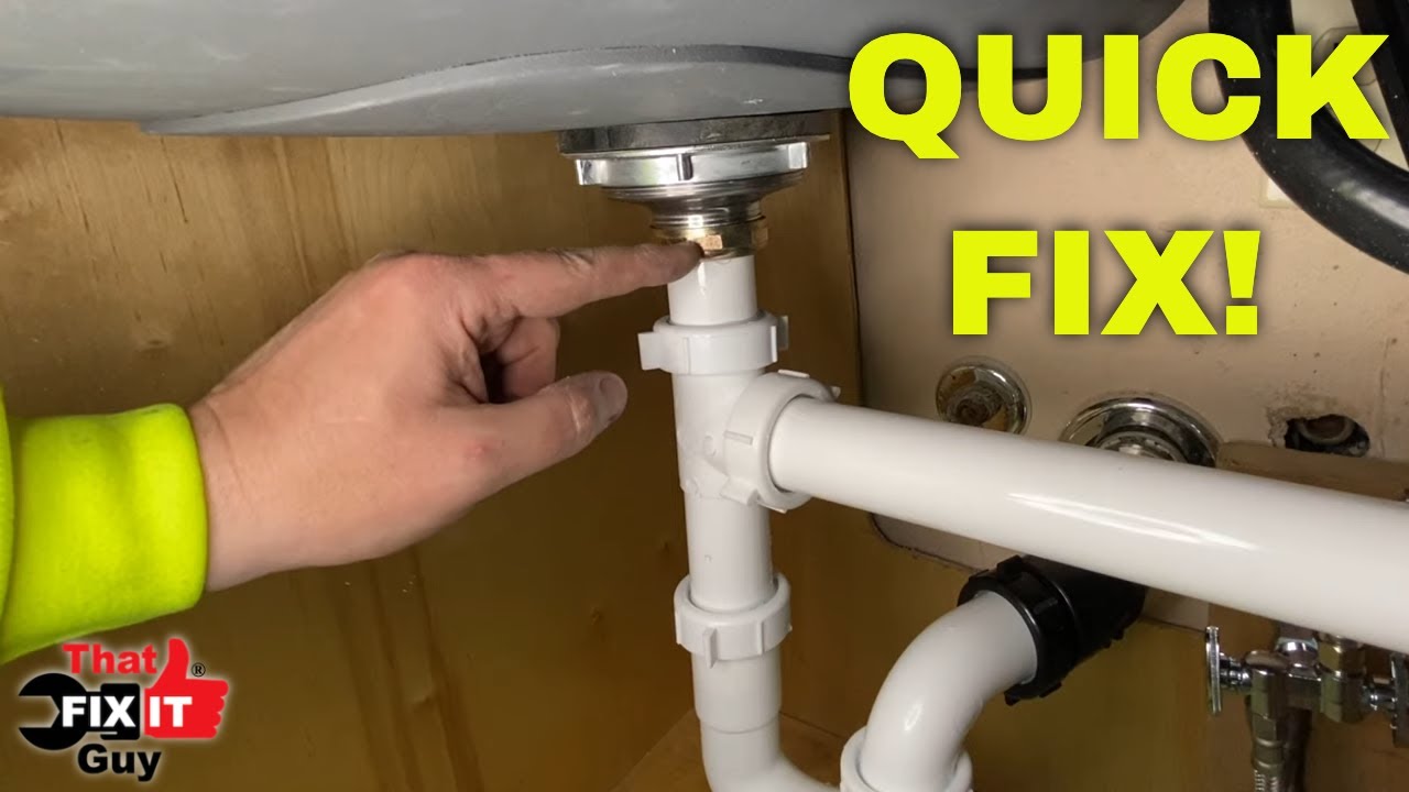 How To Install A Kitchen Sink Drain?