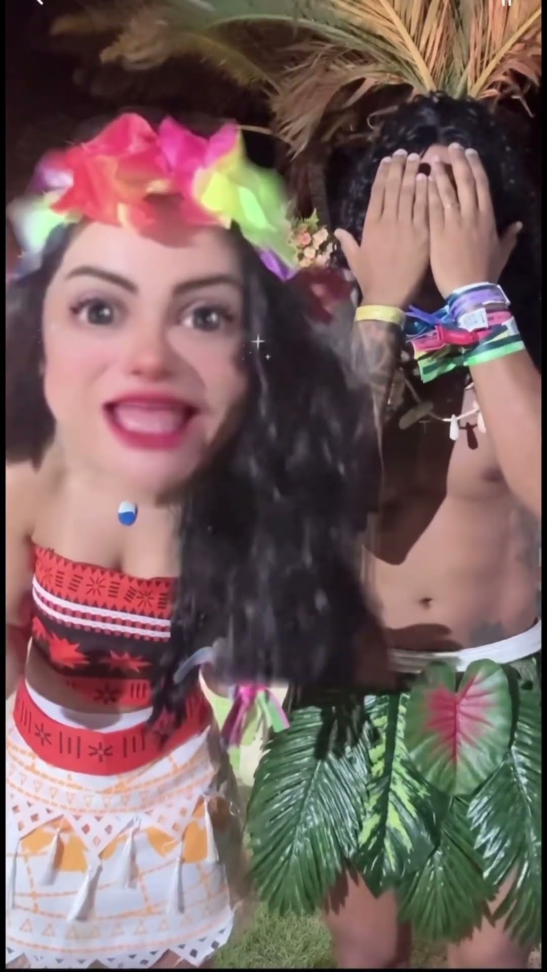 MOANA e MAUI COMBINAM?@mayca.brasil #cute #moana #maui #couple #funnymemes #funny #apollosant