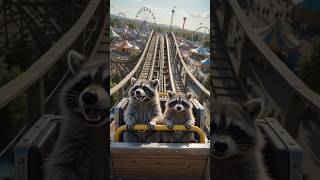 Rollercoaster raccoons 🦝