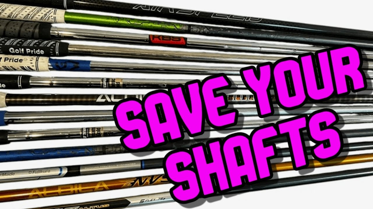 4 Hacks to Reuse Golf Shafts...Old, Broken or Demos