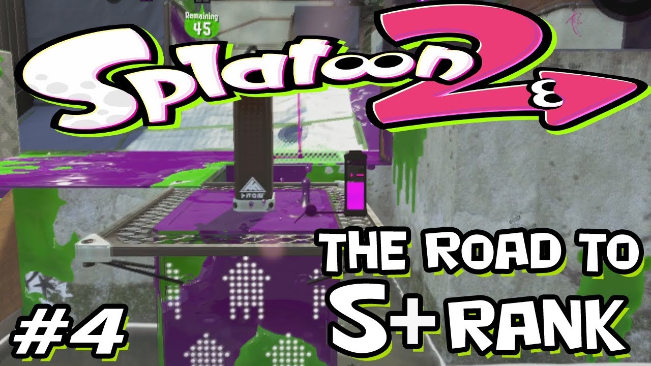 Splatoon 2 - Road to S+ - 4 - "We're back!" - A squid story - YouTube
