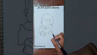 How to draw a child drawing #shorts #child #cartoon #drawing #viral #video #sketch #short #trend
