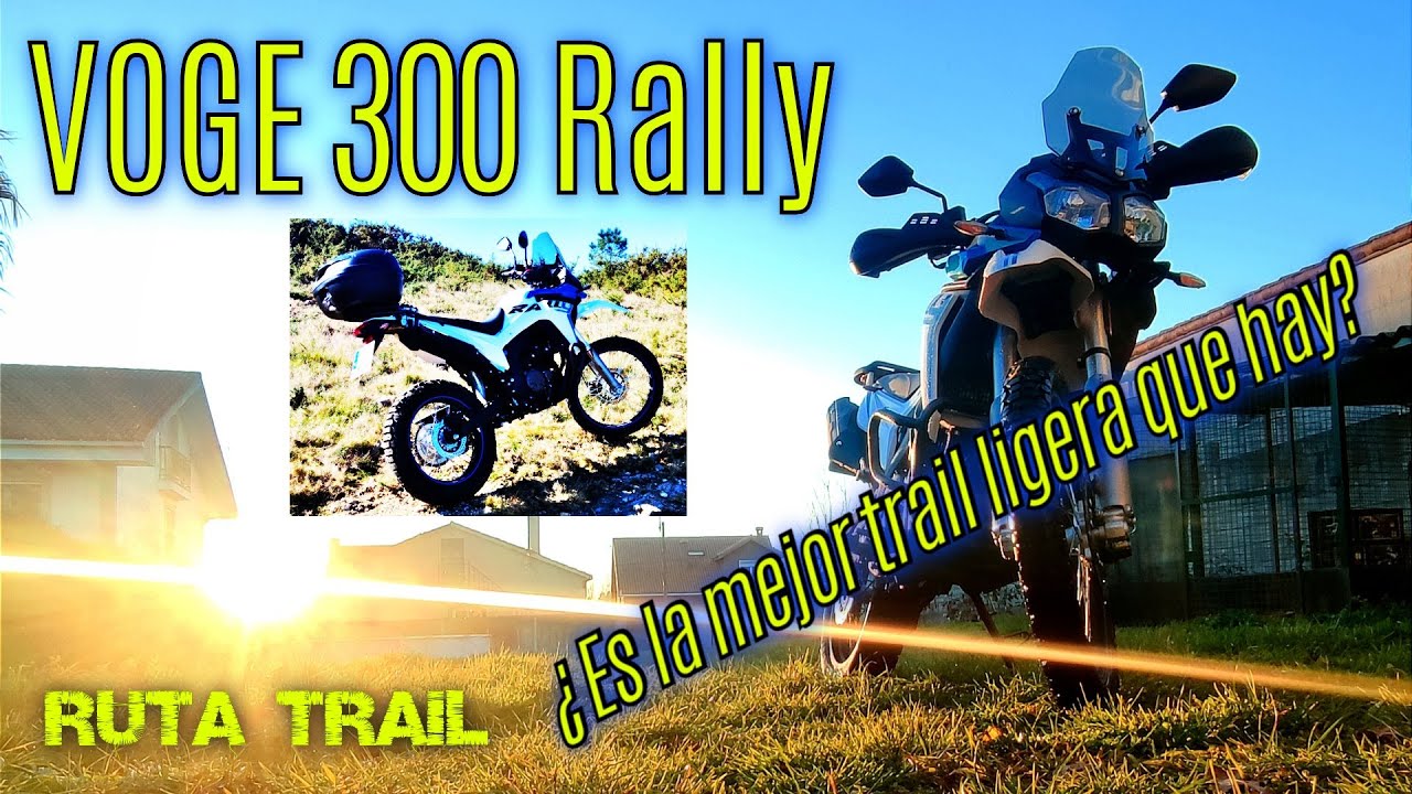 VOGE 300 Rally ruta trail por montañas de Galicia