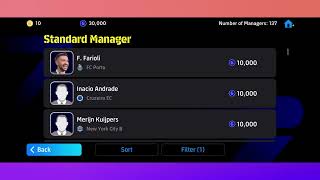 How To Sign or Buy a Manager in eFootball 2027 Mobile screenshot 2