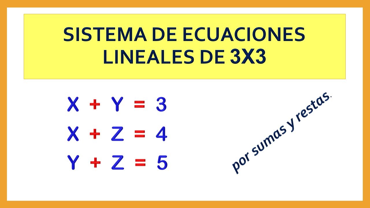 sistema-de-ecuaciones-de-3x3-resoluci-n-matem-tica-shorts-algebra