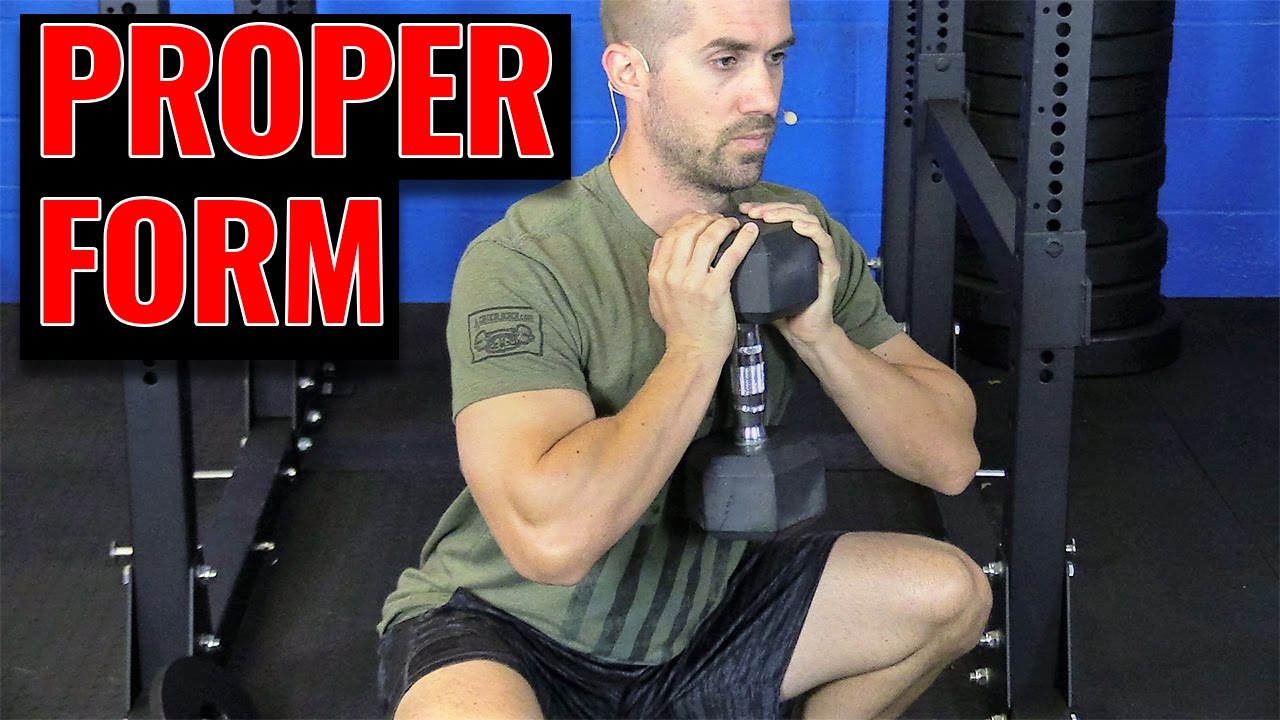 workouts traduccion How To Squat Properly - Perfect Form With & Without a Barbell!