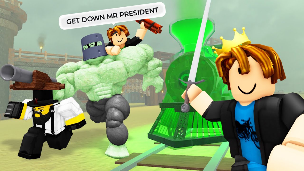 ROBLOX Dead Rails Update But We Must Protect The President 🎩