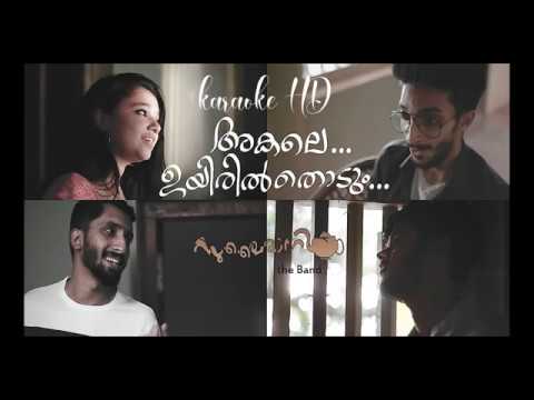 Akale Oru Tharakamayi  Uyiril Thodum  Karaoke Version HD  Sulaimani Band