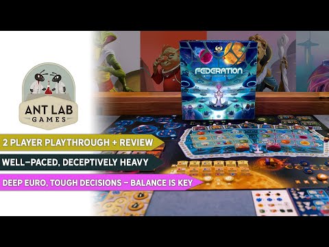   Federation Board Game Gameplay Review