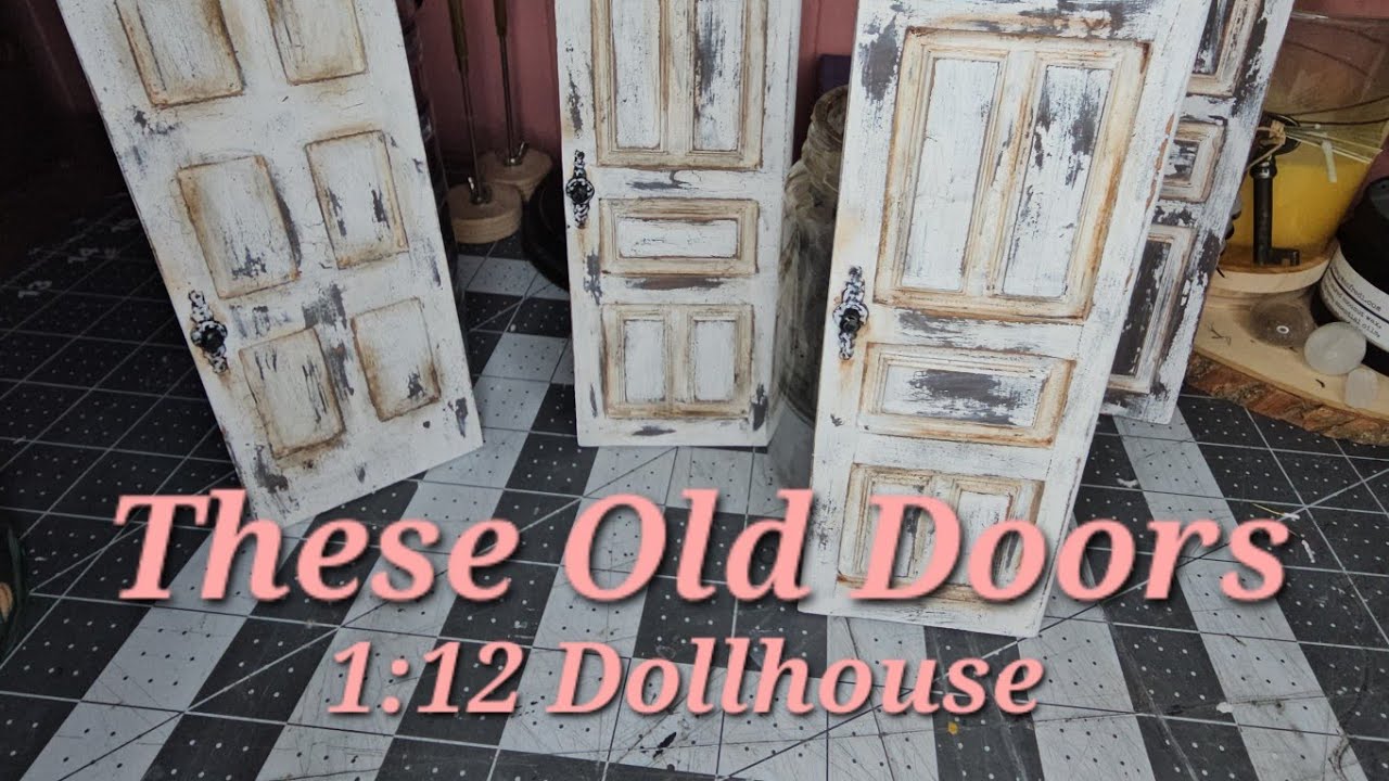 «СОЗДАНИЕ ДВЕРЕЙ ДЛЯ СТАРОГО ФЕРМЕРСКОГО ДОМА» | РЕМОНТ КУКОЛЬНЫХ ДОМИКОВ | МИНИАТЮРЫ 
