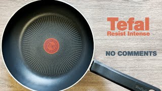 Видео: Frying pan Tefal Resist Intense 24 cm. Unboxing. Frying pan tefal first use