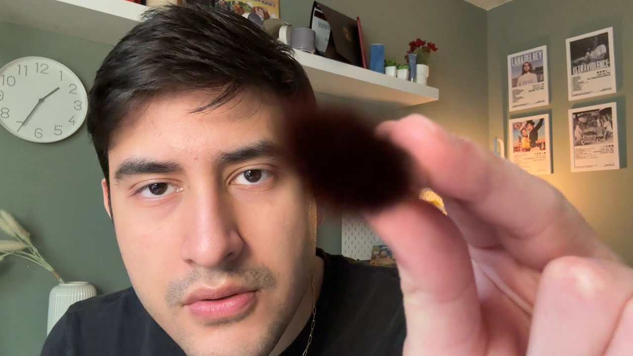 ASMR Face Stippling & Tracing for Deep Relaxation